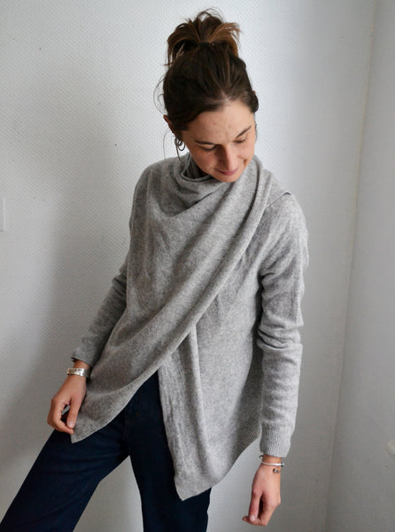 Pull Drapé Laine COS