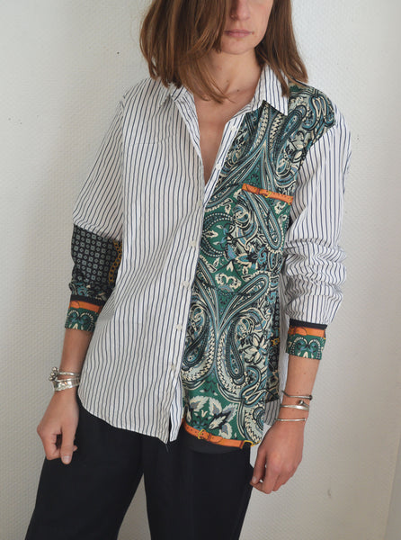 Chemise Foulard Rayé