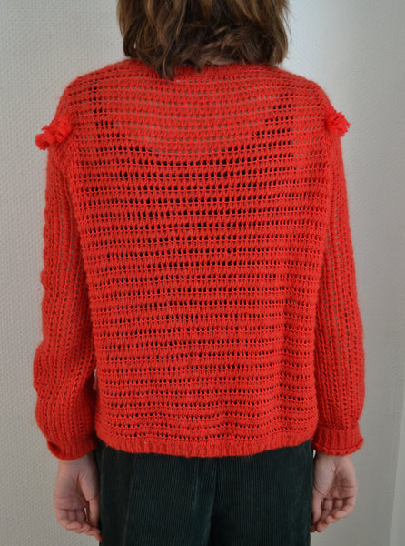 Pull Gaston rouge Sézane