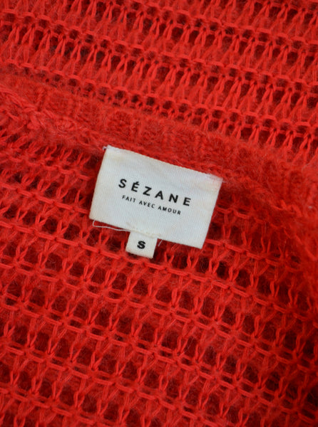 Pull Gaston rouge Sézane