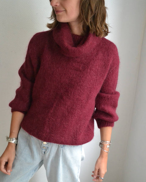 Pull Grenat Margot Paris