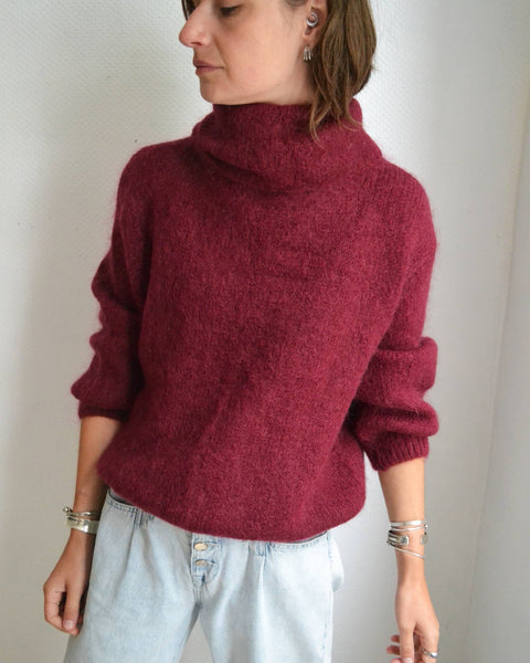 Pull Grenat Margot Paris