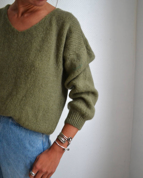 Pull Italien Kaki