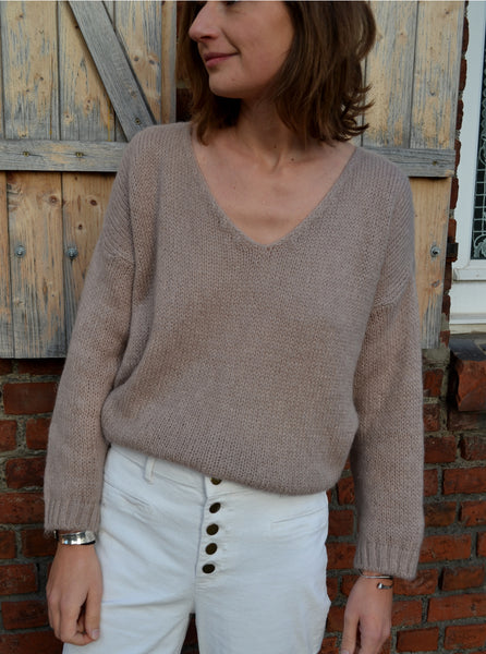 Pull Italien Taupe