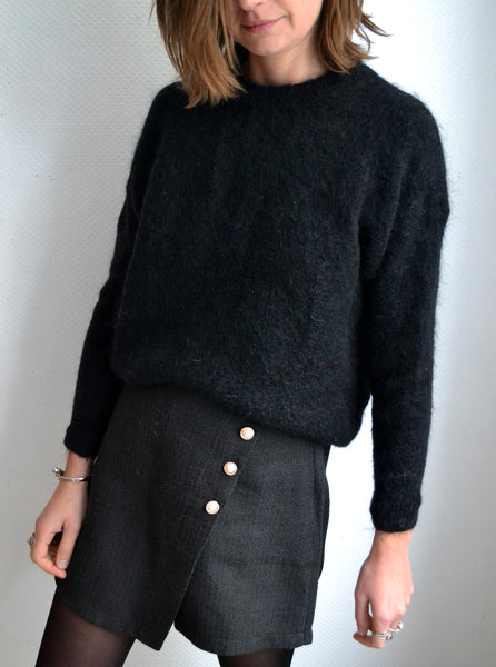 Pull Noir La Petite Laine