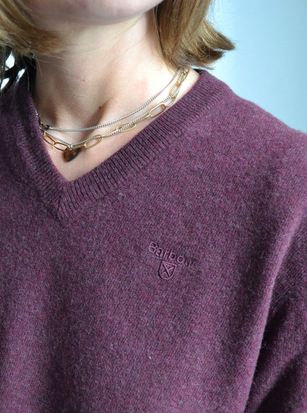 Pull Laine Bordeaux Barbour
