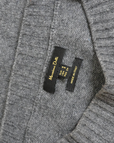 Pull Laine Gris Massimo Dutti