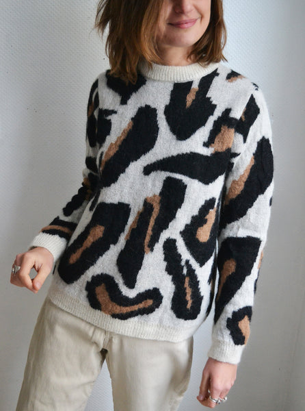 Pull Léopard Balzac