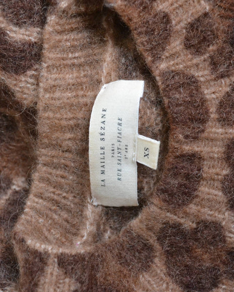 Pull Sézane Léopard
