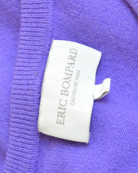 Pull Lilas en cachemire Eric Bompard