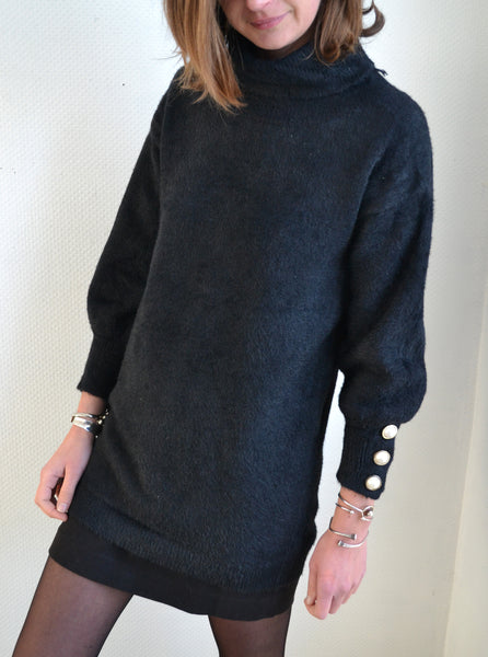 Pull Long Doudou Noir