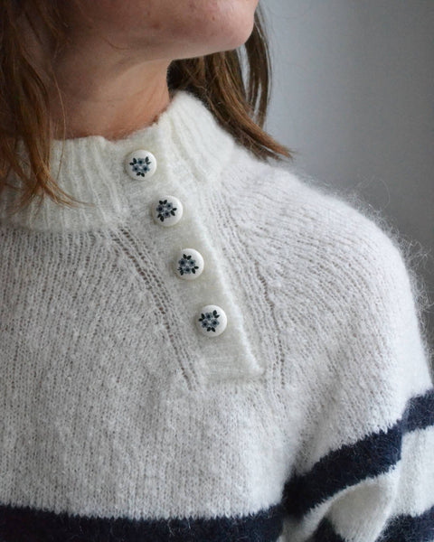 Pull Mohair Marin Des Petits Hauts