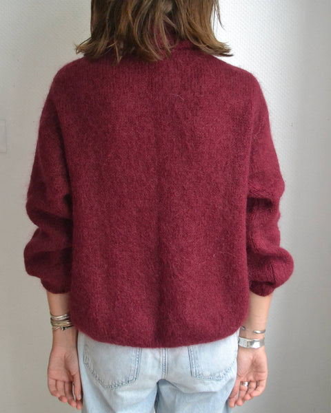 Pull Grenat Margot Paris