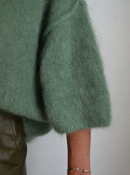 Pull Mohair Mad Peonies