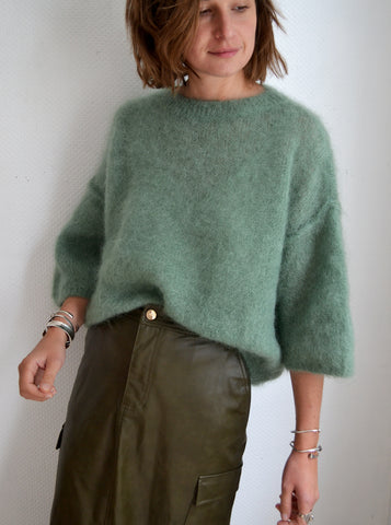 Pull Mohair Mad Peonies