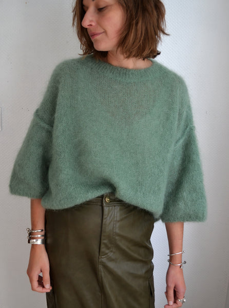 Pull Mohair Mad Peonies