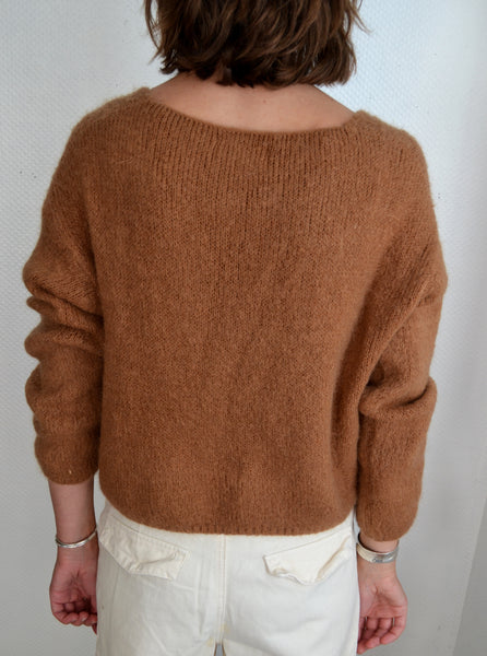 Pull Mohair Camel Sud Express