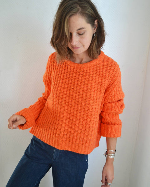 Pull Orange American Vintage