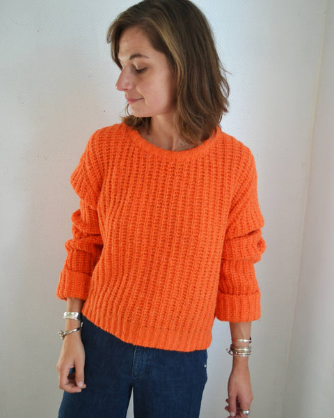 Pull Orange American Vintage