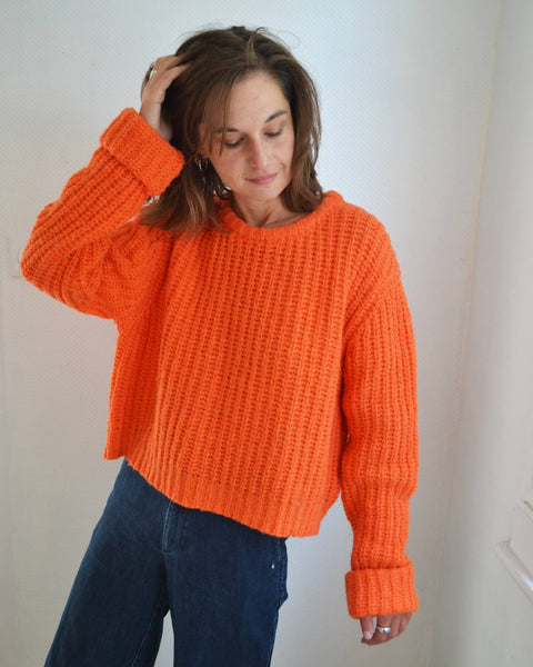 Pull Orange American Vintage