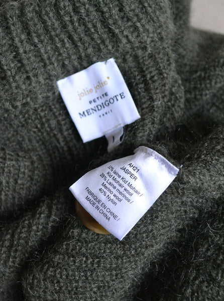 Pull Kaki Petite Mendigote