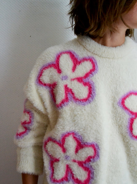 Pull Pilou Fleurs