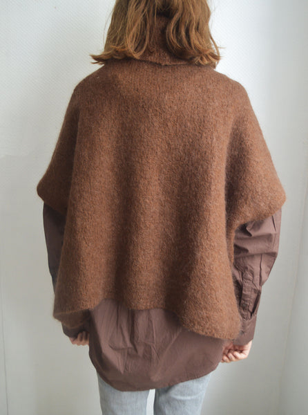 Pull Poncho Mohair