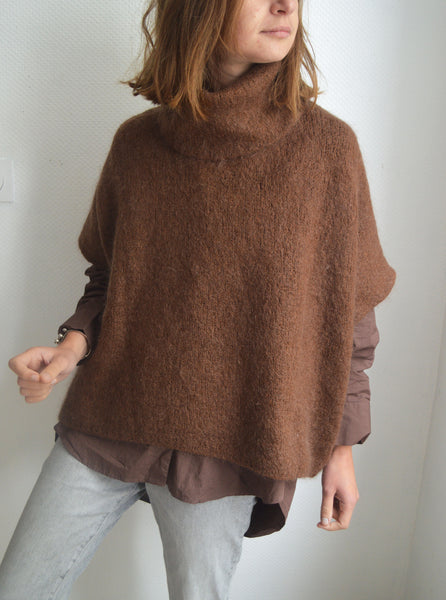 Pull Poncho Mohair