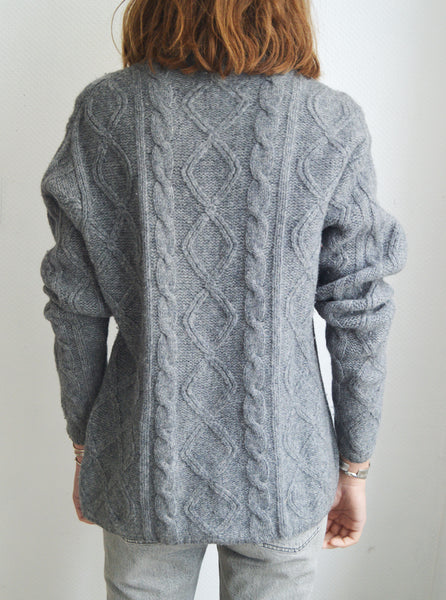 Pull Pure Laine Gris