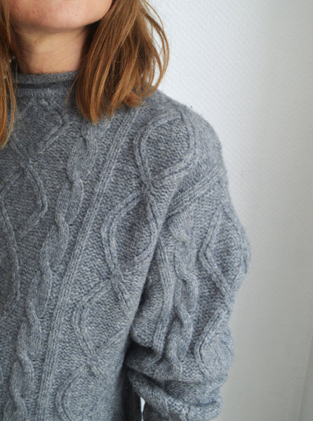 Pull Pure Laine Gris