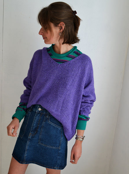 Pull Italien Purple