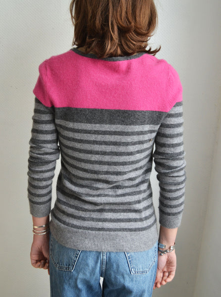 Pull Rayé Cachemire
