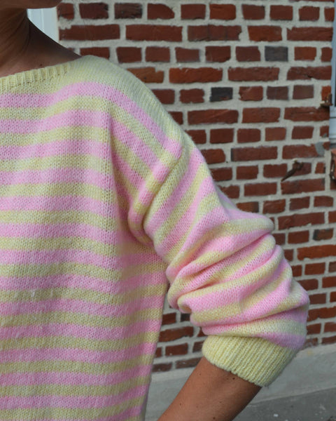 Pull Rayé Pastel