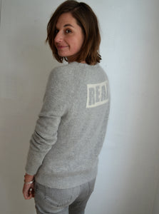 Pull Gris Angora Bérénice