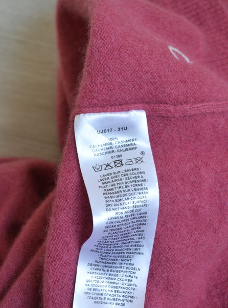 Pull Rose Cachemire Caroll