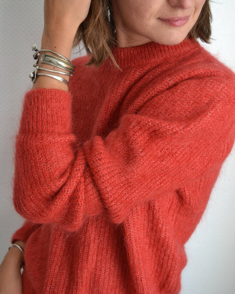 Pull Rouge Mohair
