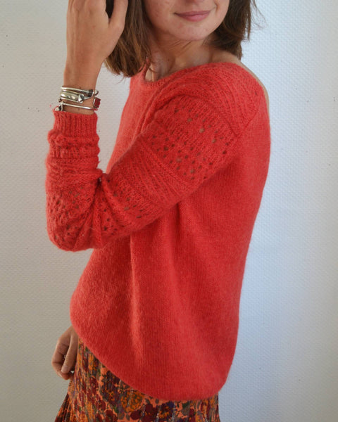 Pull Rouge Sézane