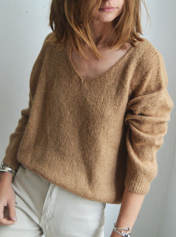 Pull sable Italien