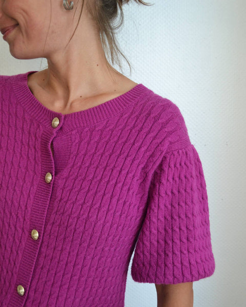 Pull Torsades Magenta