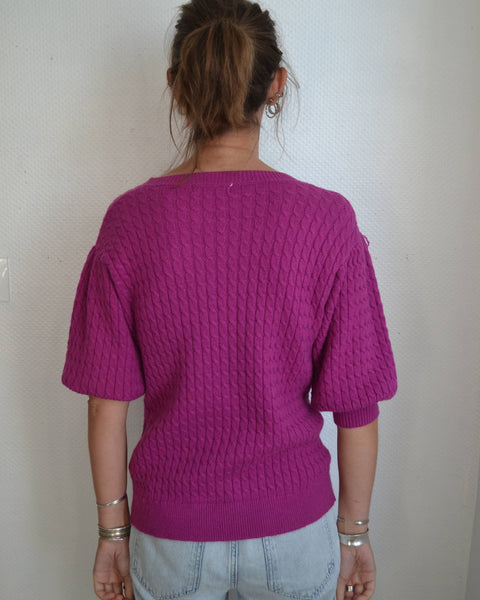 Pull Torsades Magenta