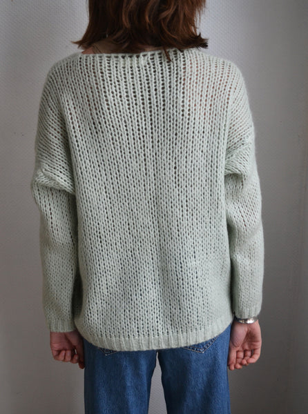 Pull Vert d'eau Alexandre Laurent