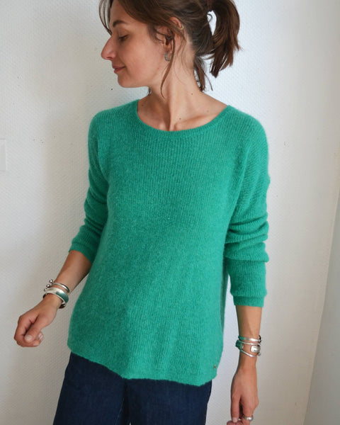 Pull Vert Des Petits Hauts