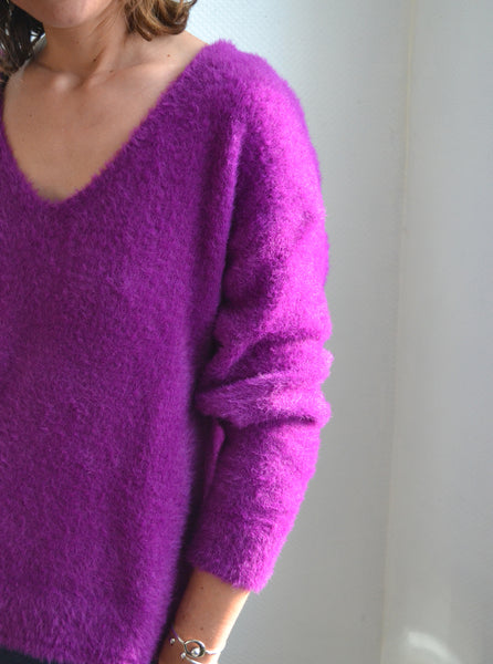 Pull Violet Doudou