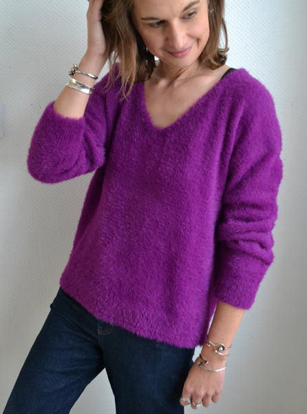 Pull Violet Doudou