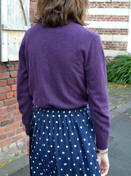 Pull Cachemire Montagut Violet