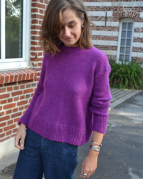 Pull Sézane Violet