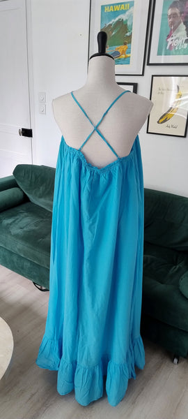 Robe Longue Blue