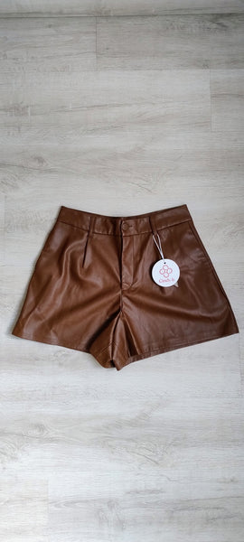 Short Neuf Simili cuir