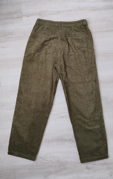 Pantalon Velours côtelé Kaki