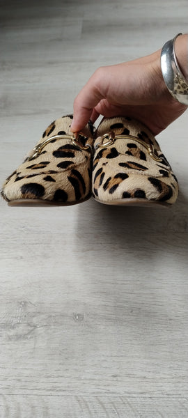 Mocassins Léopard Monop 38